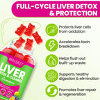 Milk Thistle Liver Detox Gummies | Vegan Liver Support

