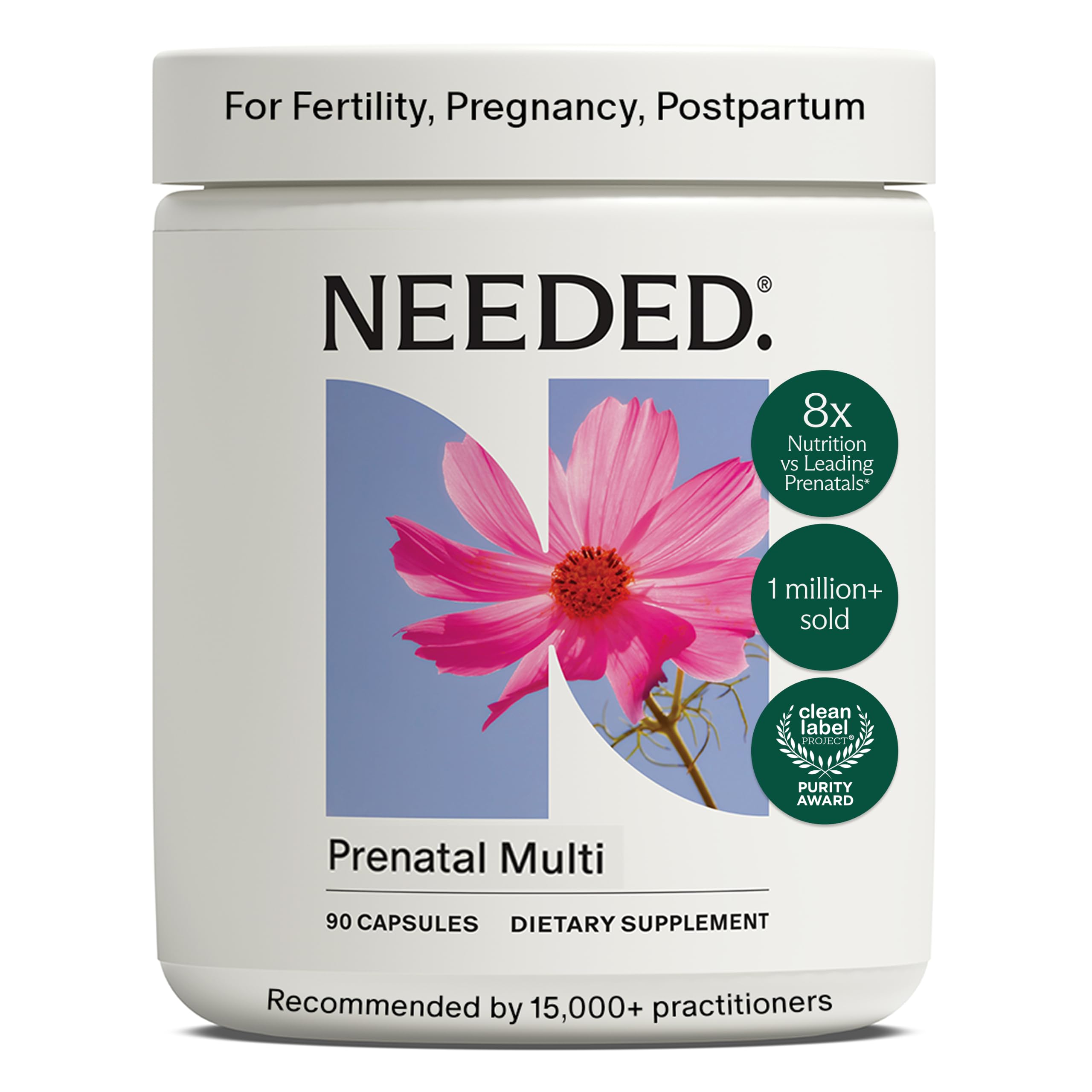 Needed Prenatal Multivitamin for Pregnancy & Breastfeeding


