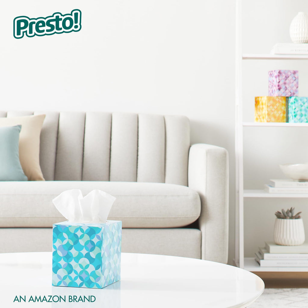 Presto Ultra-Soft 3-Ply Facial Tissues FSC-Certified

