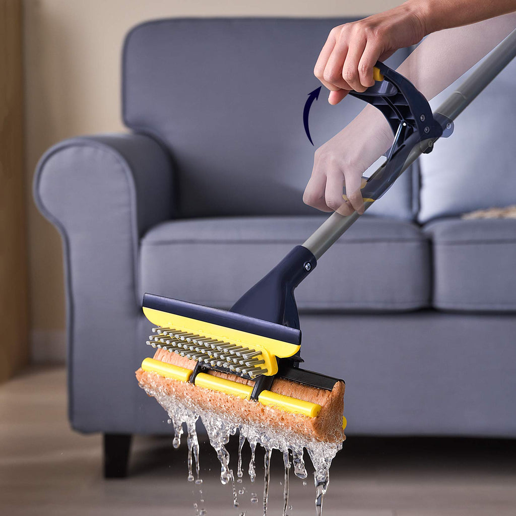 Yocada Sponge Mop for Tile Floor Cleaning | Honeycomb Sponge

