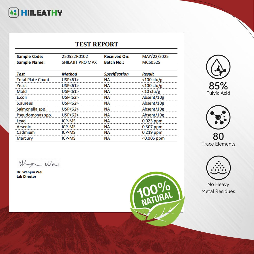 Shilajit Pro Max Adaptogen Supplement for Energy

