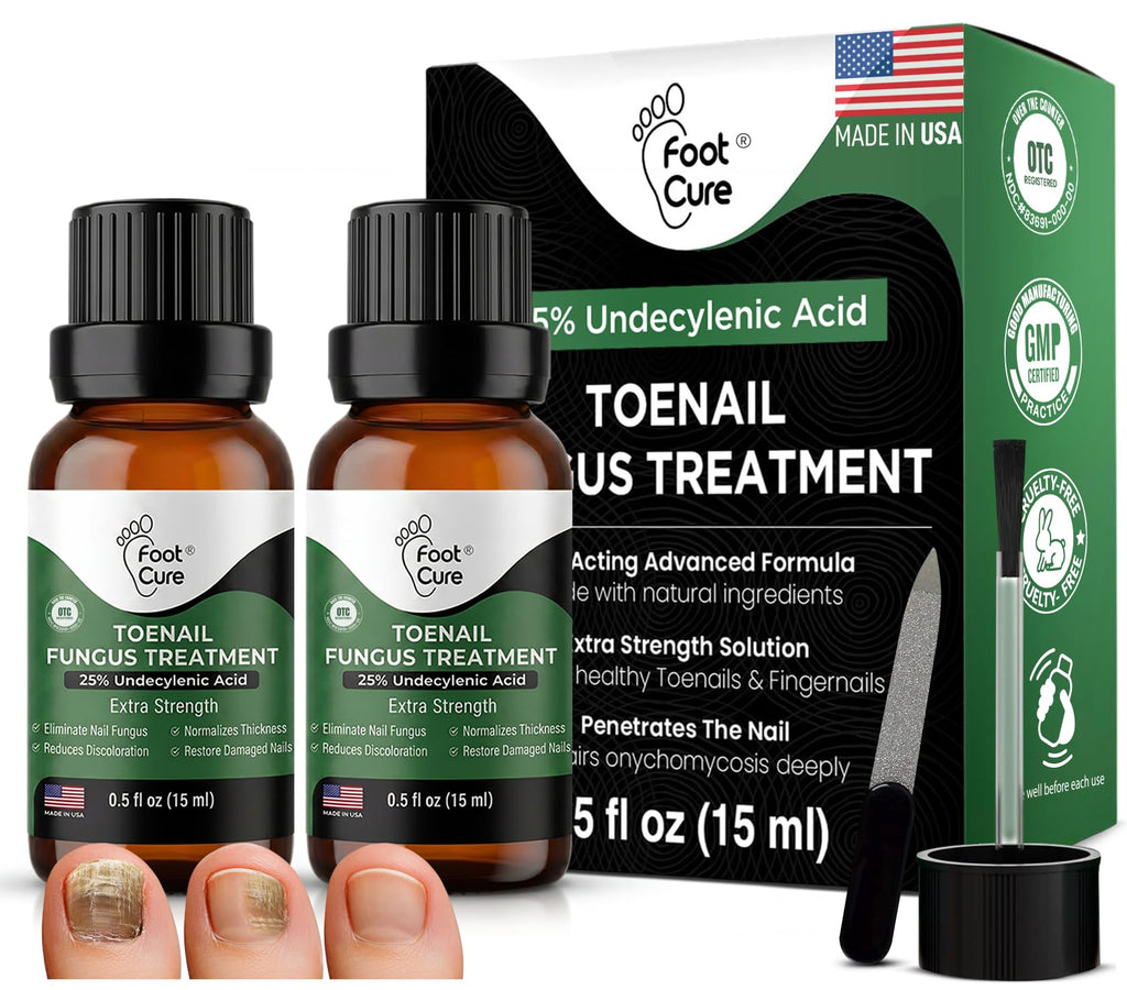 FOOT CURE Toenail Renewal Solution Made in USA

