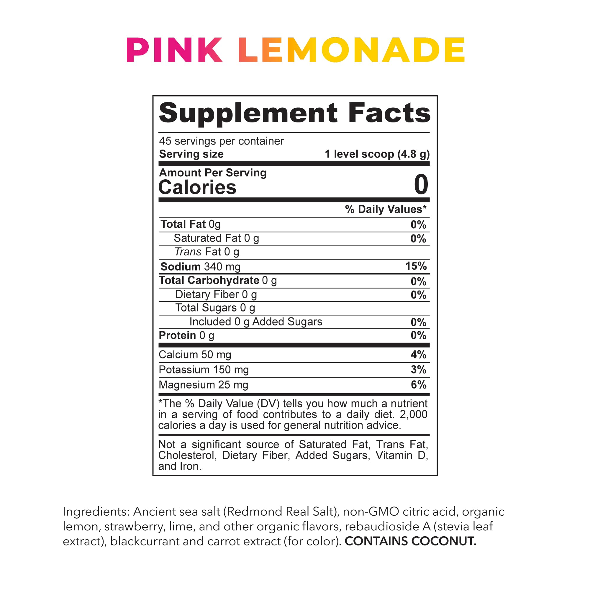 REDMOND Re-Lyte Kids Hydration Electrolyte Powder

