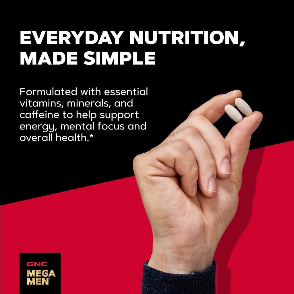GNC Mega Men Energy & Metabolism Multivitamin

