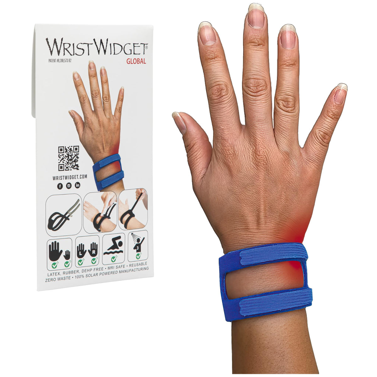 WristWidget Wrist Brace for TFCC Tears - Water Safe