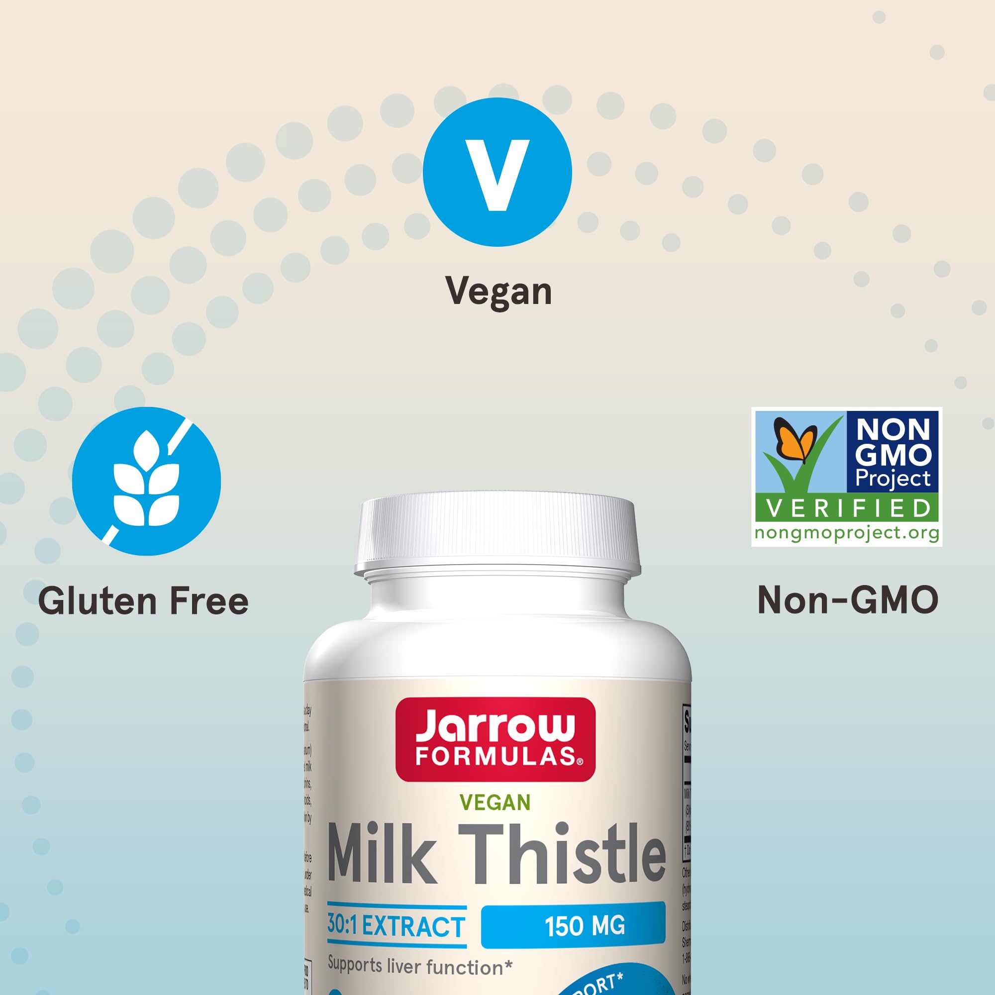 Jarrow Milk Thistle 150 mg 30:1 Liver Support

