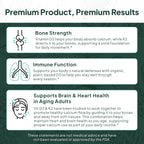 Organics Ocean D3 with K2 Vegan Vitamin D3

