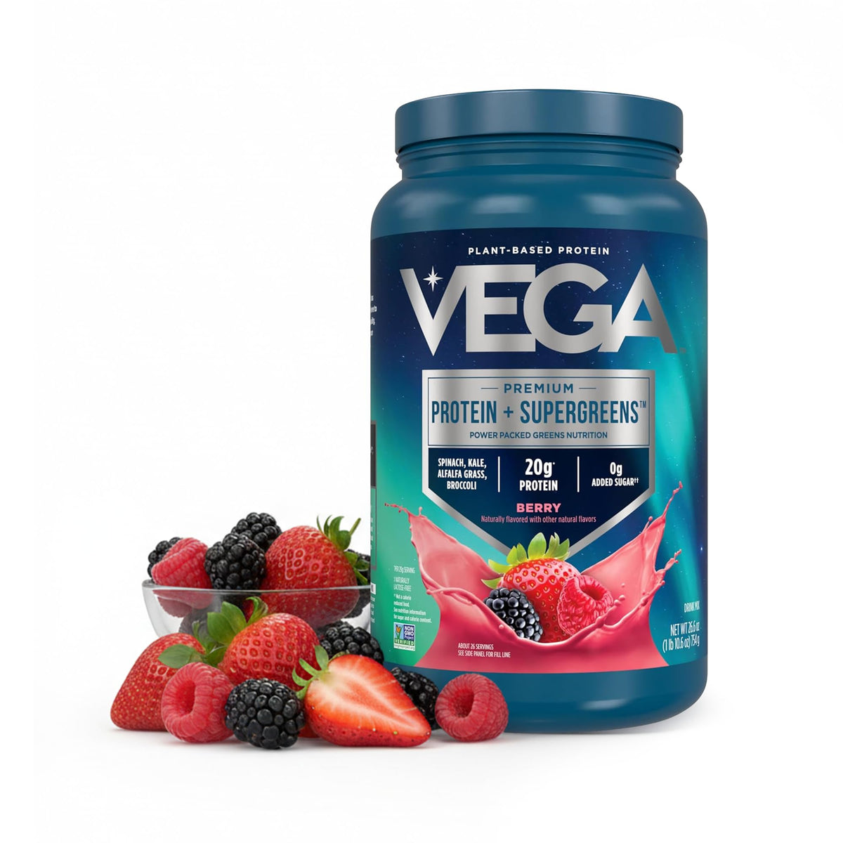 Vega Premium Protein Powder + Supergreens