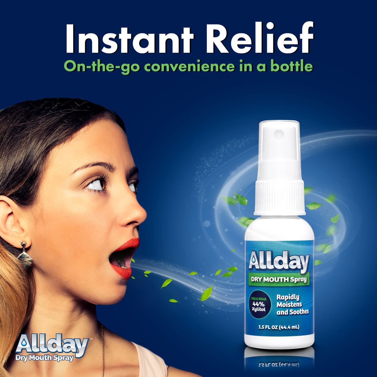 Allday Dry Mouth Spray Maximum Strength Xylitol


