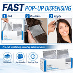 ForPro Embossed Pop-Up Hair Foil Sheets | Salon Color

