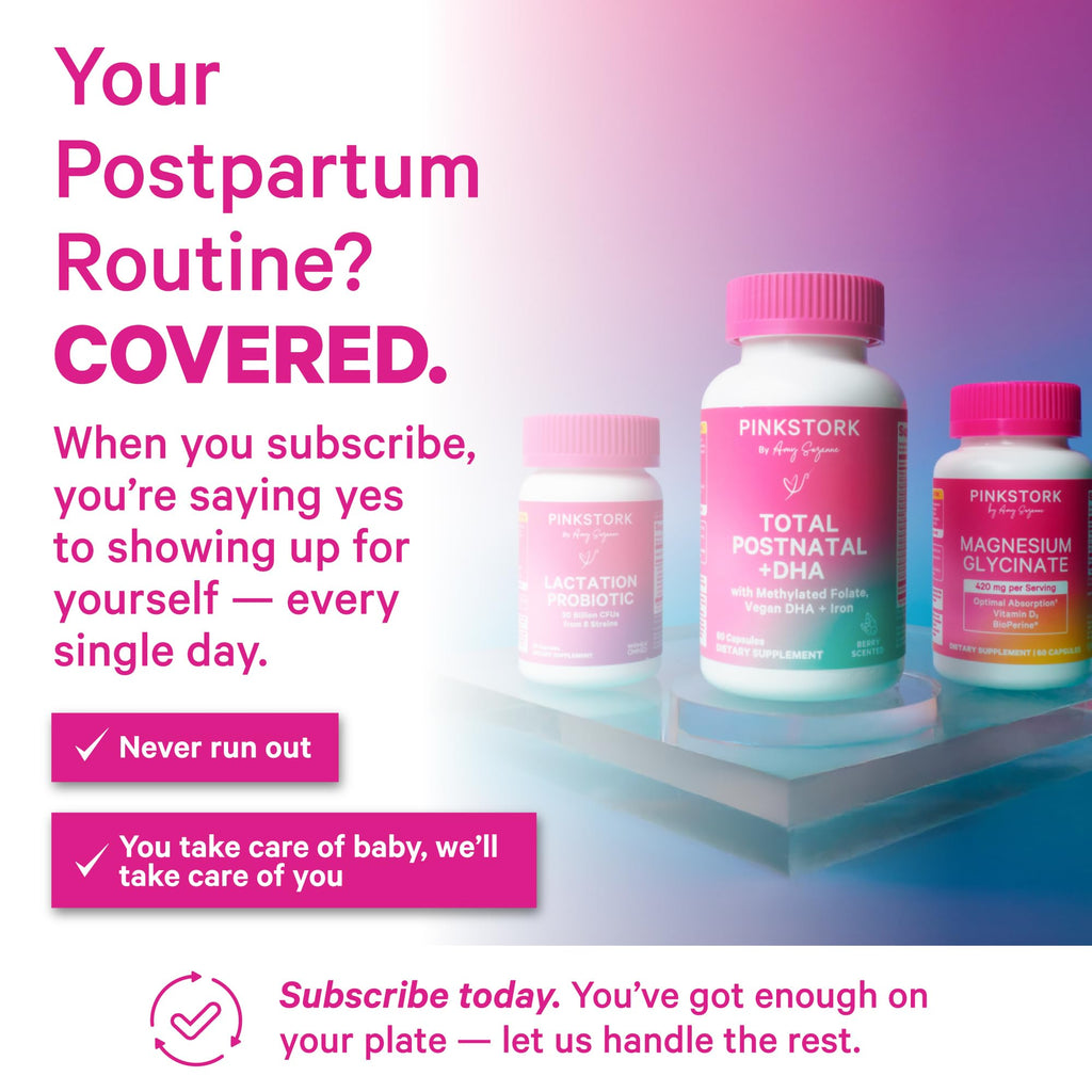 Pink Stork Lactation Probiotic for Breastfeeding Moms

