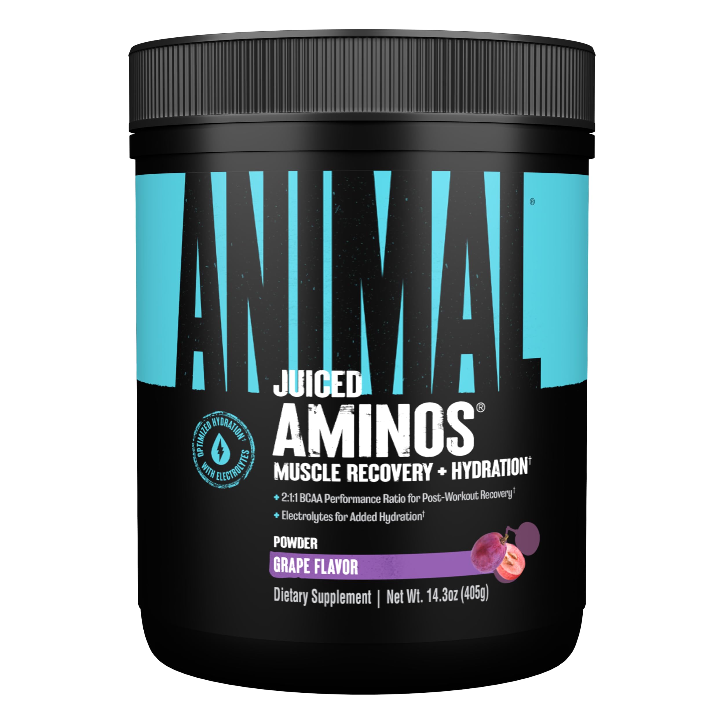 Animal Juiced Aminos BCAA & EAA Recovery Powder - Hydration

