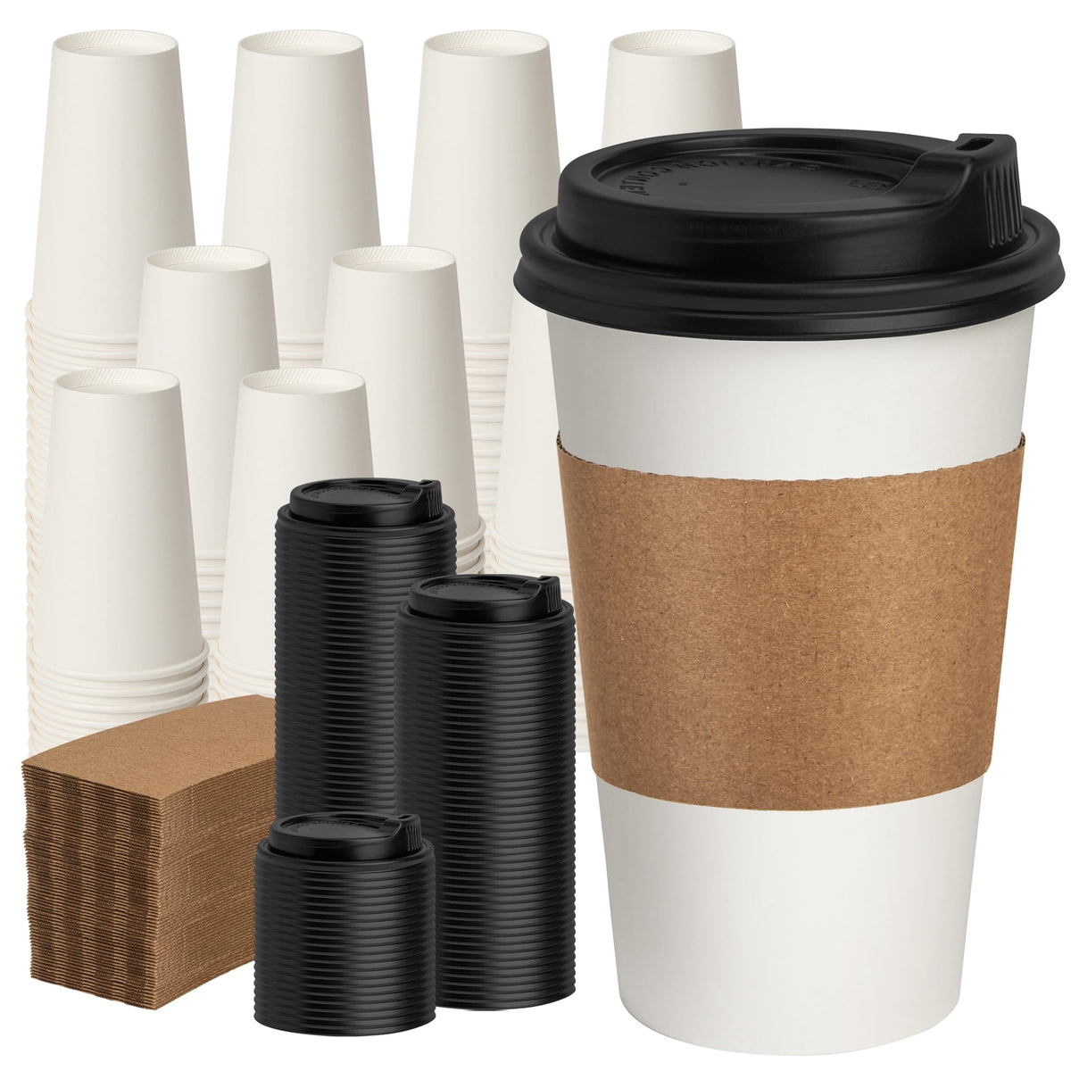 RACETOP Disposable Coffee Cups