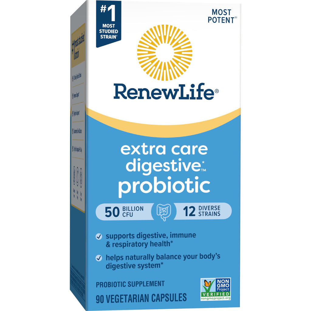 Renew Life Digestive Probiotic Capsules with L. Rhamnosus GG


