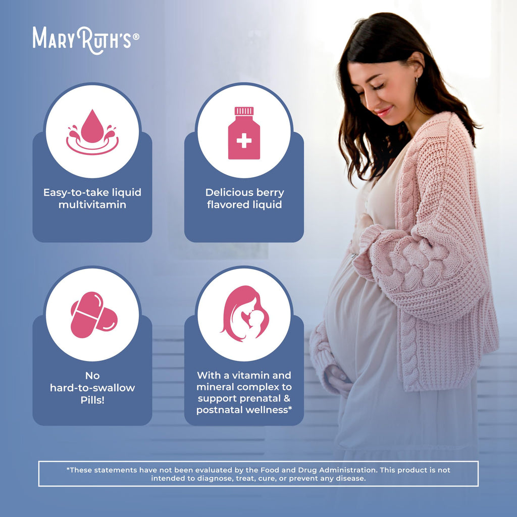 MaryRuth's Prenatal & Postnatal Liquid Multivitamin for Women

