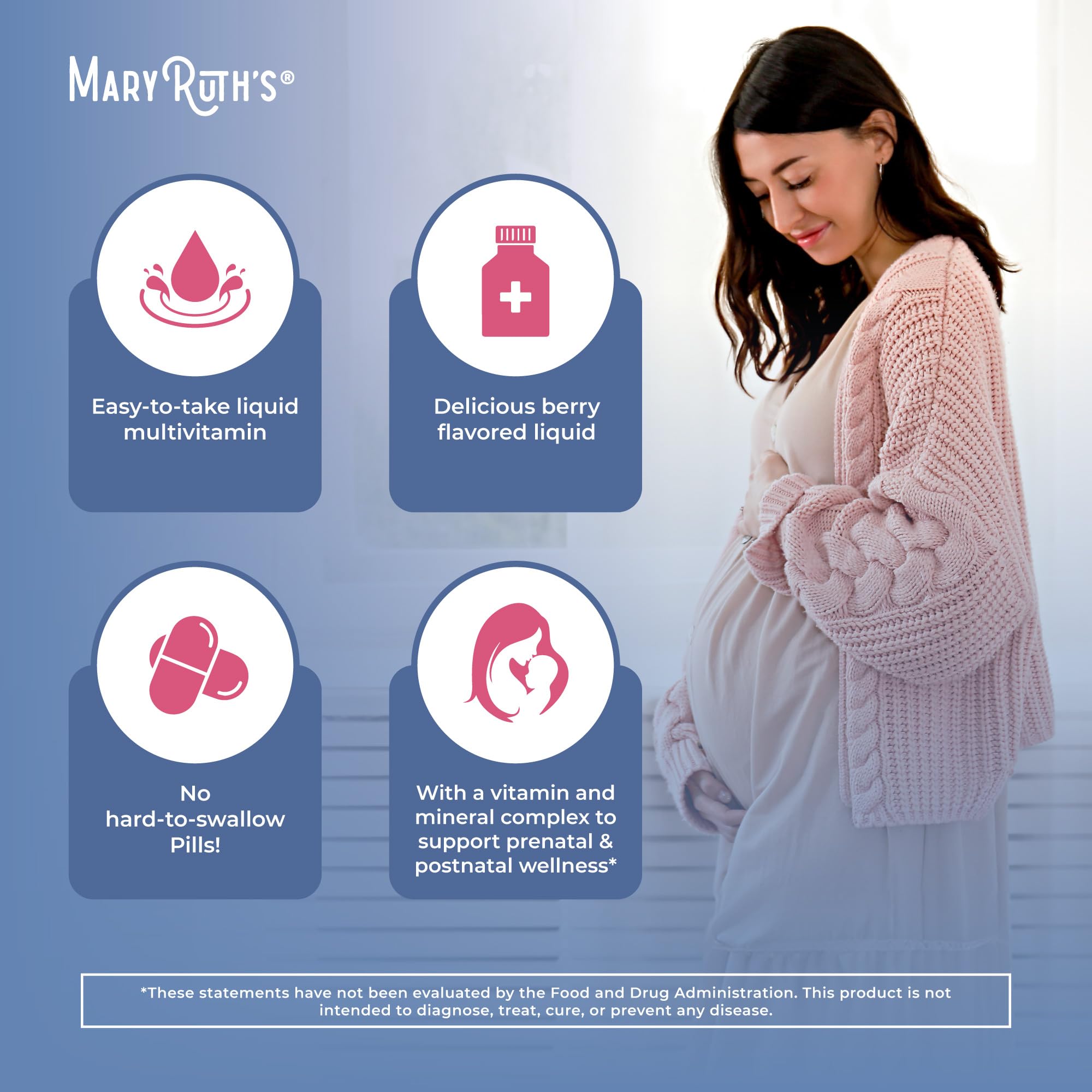 MaryRuth's Prenatal & Postnatal Liquid Multivitamin for Women


