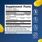 Metagenics Vitamin D3 and K2 Softgels Immune & Heart Health

