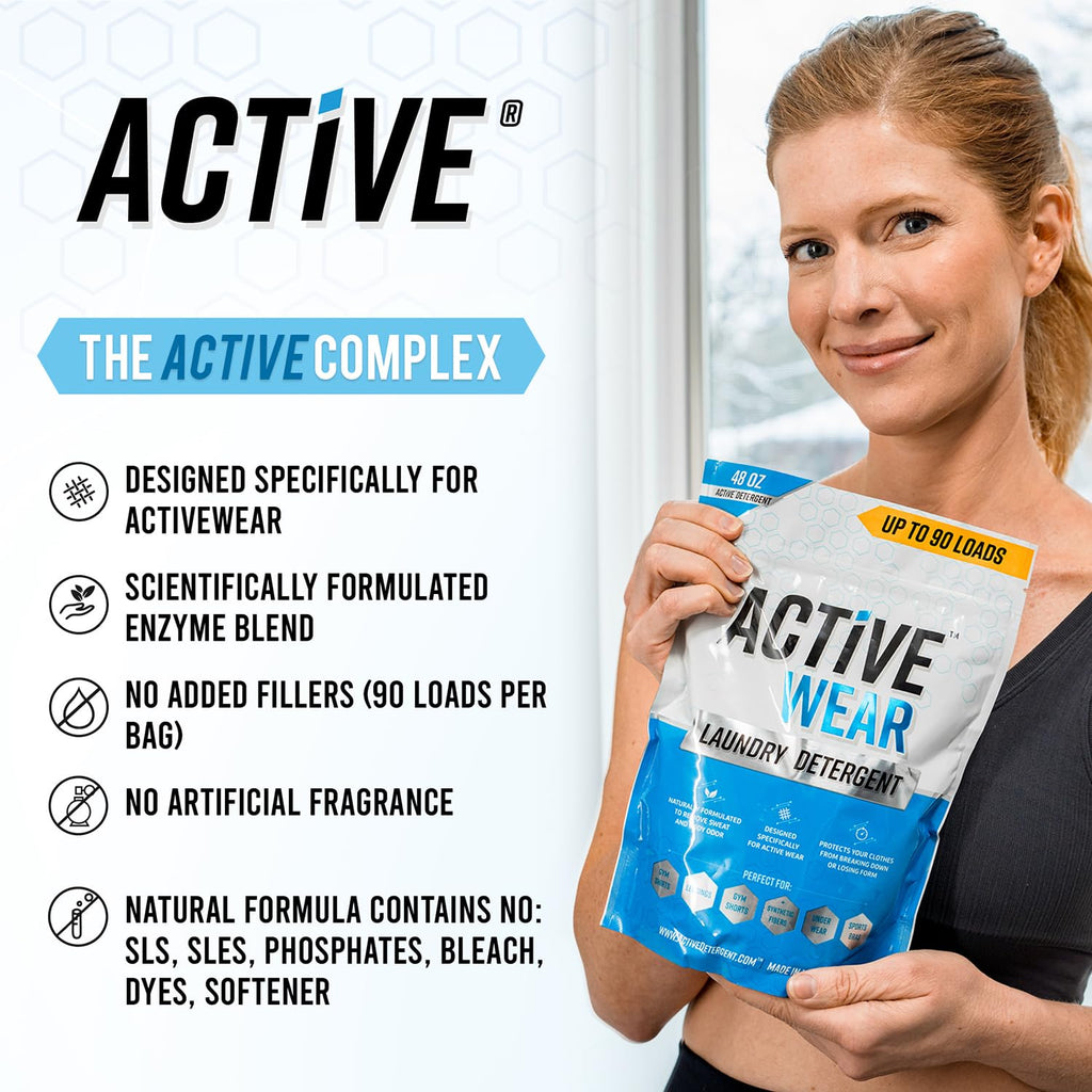 ACTIVE Active Wear Detergent with Plant-Based Enzymes

