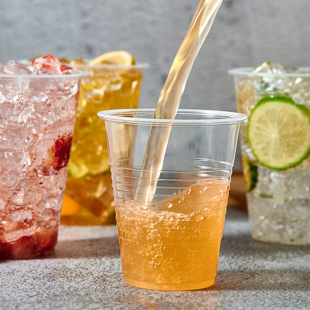 Lilymicky Clear Plastic Cups | Disposable Party Cups

