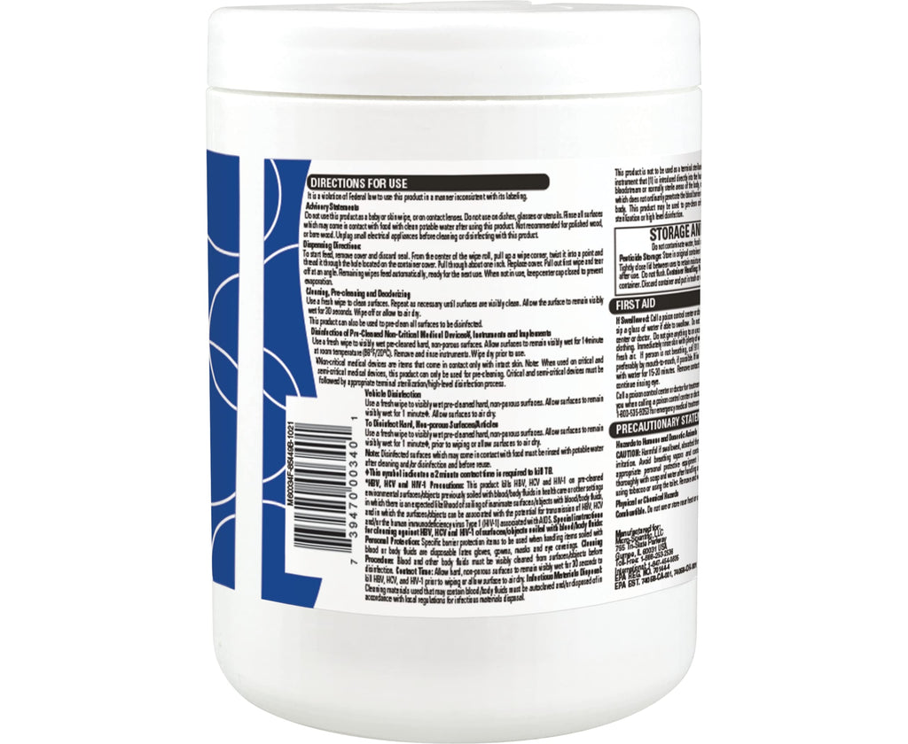 Opti-Cide Max Disinfecting Wipes - Micro-Scientific

