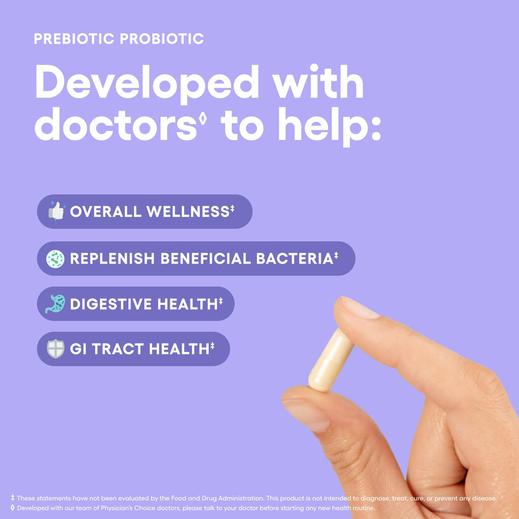 Physician's Choice Prebiotic-Probiotic for Digestive Health

