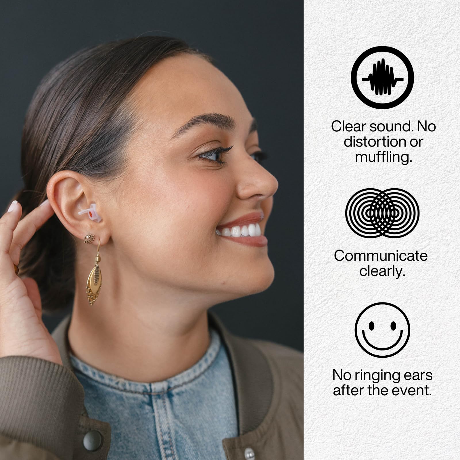 EARPEACE Music Ear Plugs - High-Fidelity Hearing Protection

