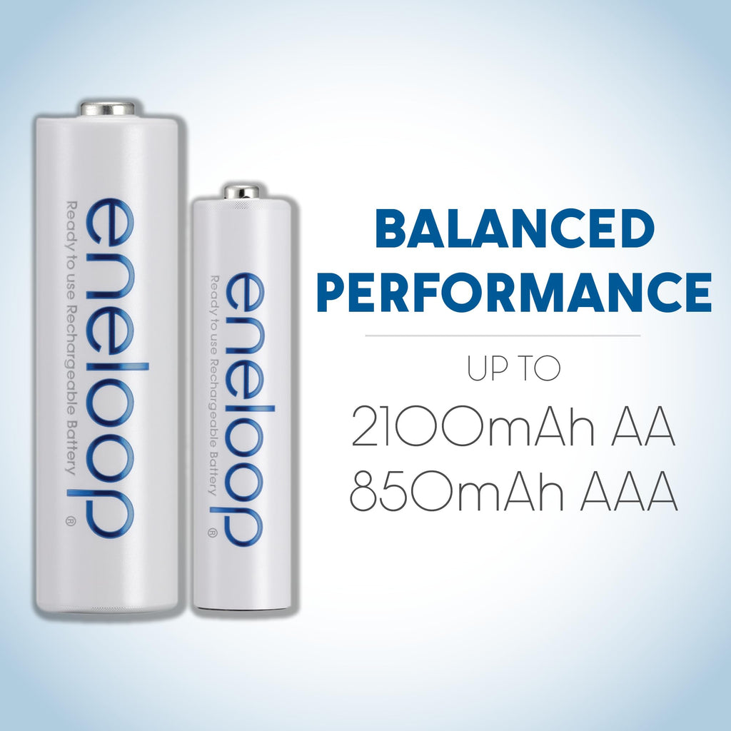 Panasonic Eneloop NiMH Rechargeable Batteries - Pre-Charged

