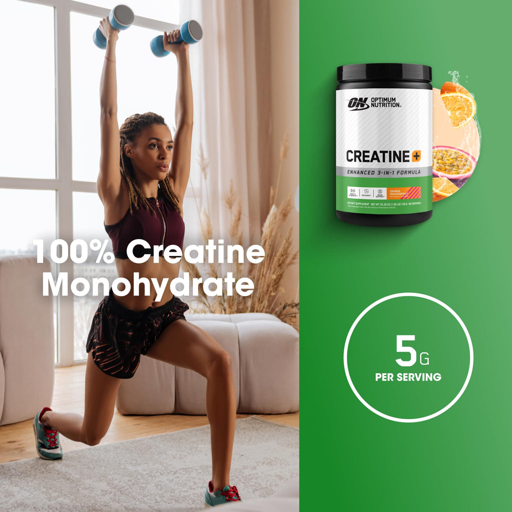 Optimum Nutrition Creatine Monohydrate Powder | Electrolytes

