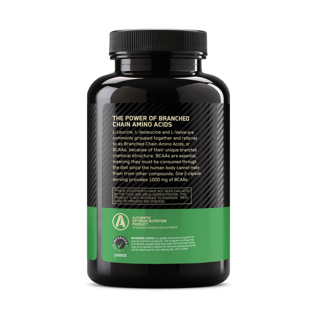 Optimum Nutrition BCAA Branched Chain Essential Amino Acids


