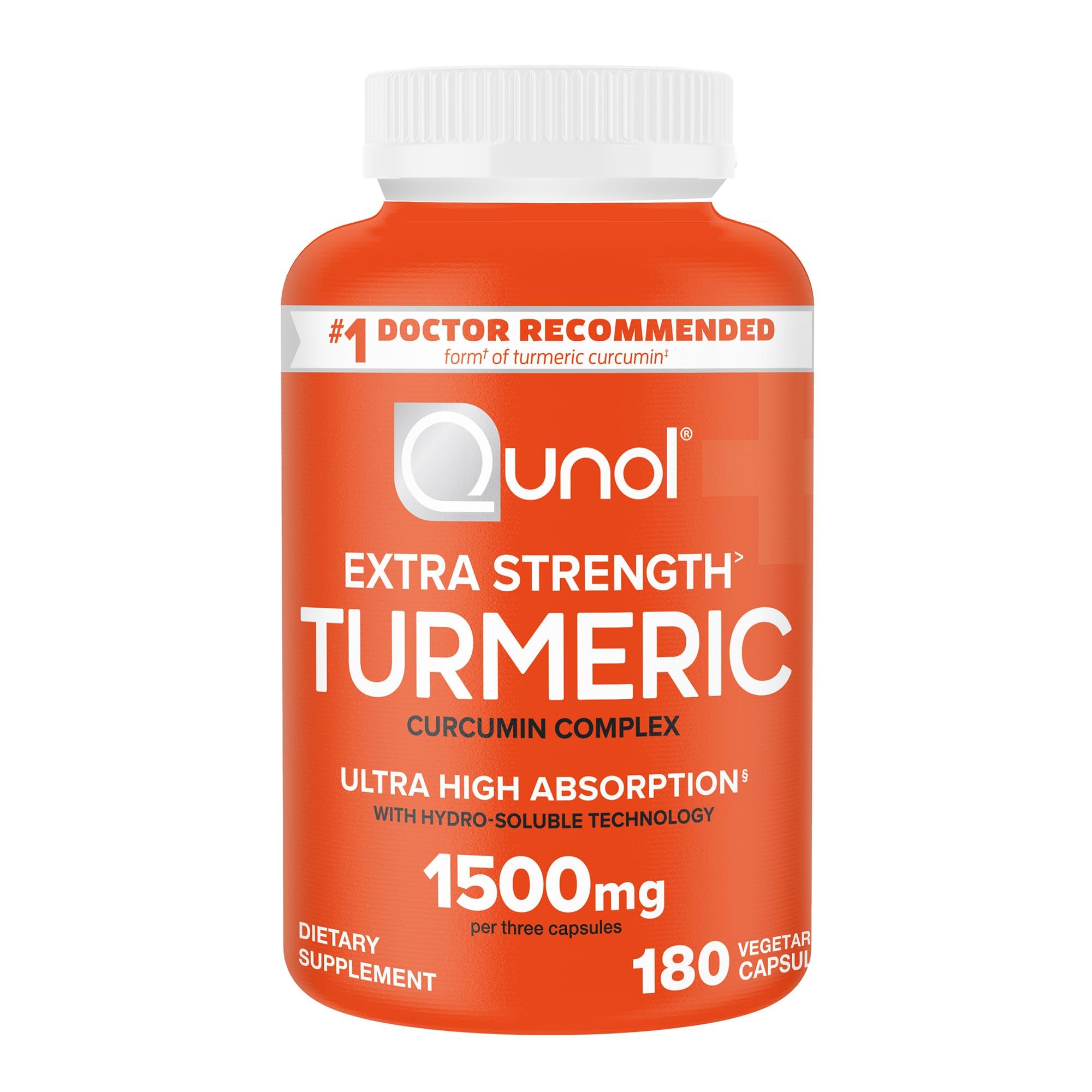 Qunol Turmeric Curcumin Ultra Absorption Capsules


