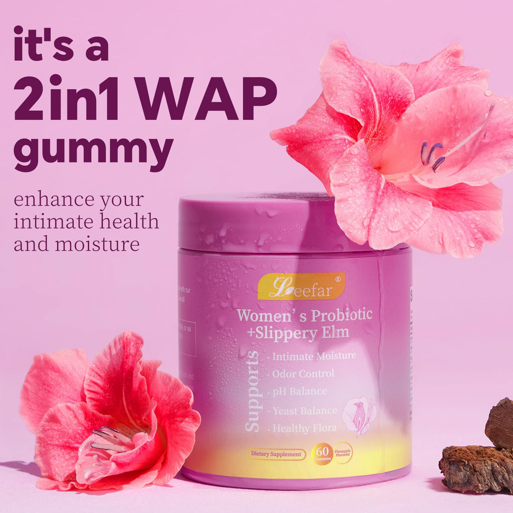 LeeFar Probiotic with Slippery Elm for Vaginal Wellness


