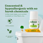 Caboo Bamboo Flushable Wipes | Septic Safe & Biodegradable

