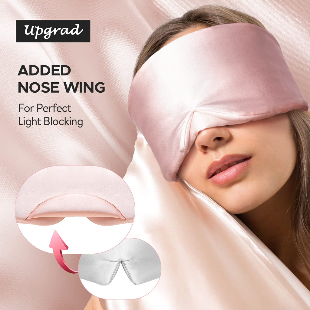 LitBear Silk Sleep Mask | 22 Momme Mulberry Silk

