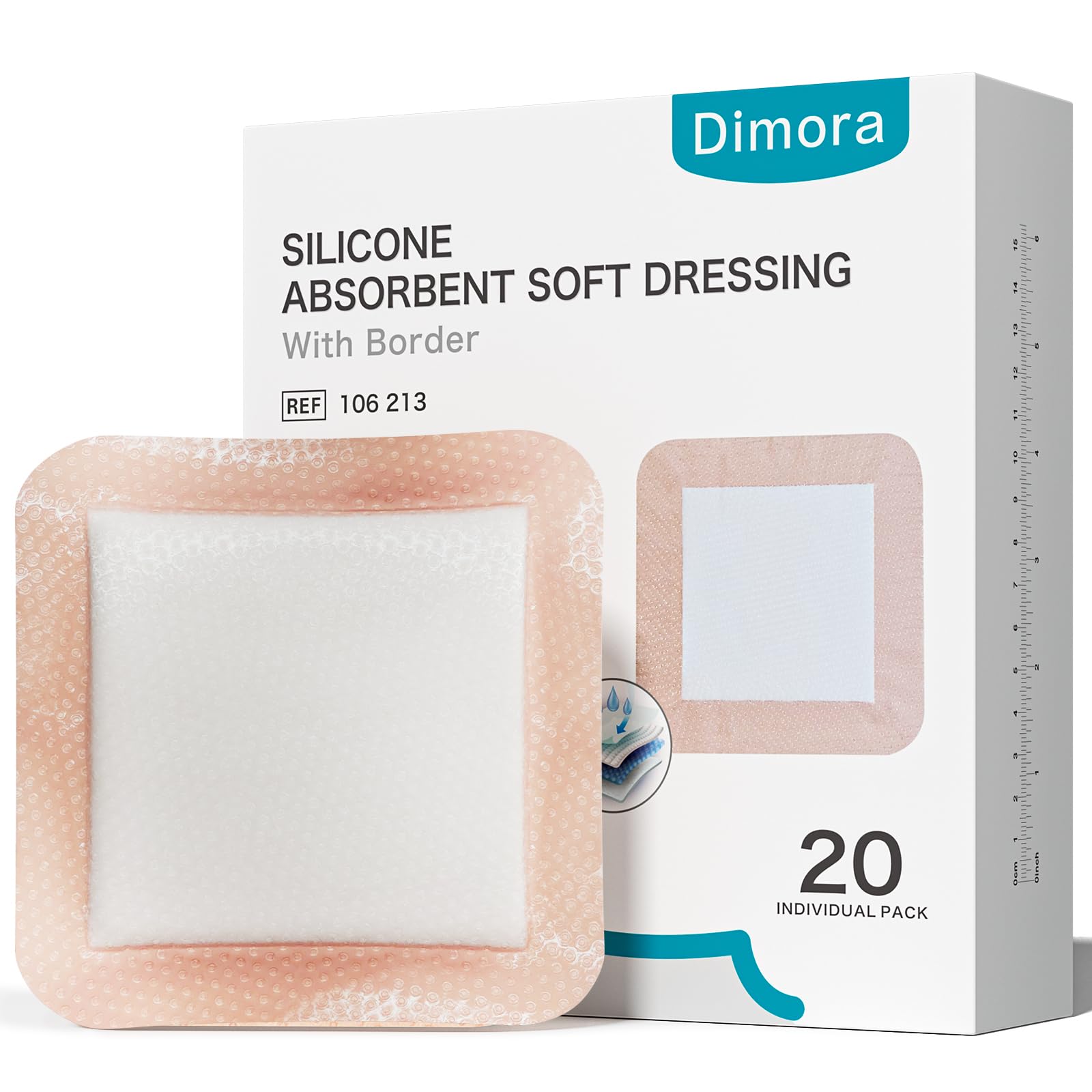 Dimora Silicone Wound Dressings with Gentle Adhesive