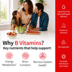 NUSAVA Vitamin B12 Liquid Drops | 5-in-1 Sublingual B Complex

