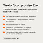 Whey Protein Powder Momentous Essential Grass-Fed

