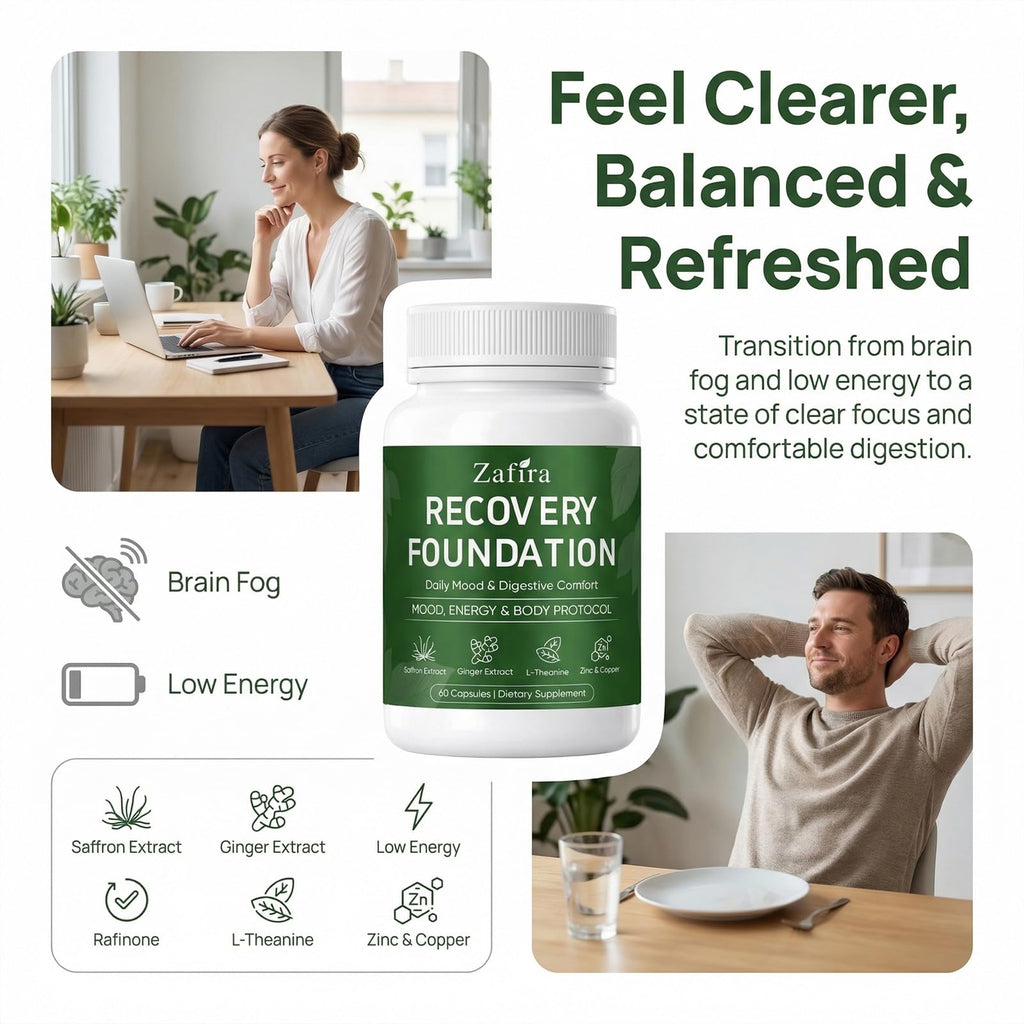 Zafira Recovery Foundation Capsules – Mental Clarity

