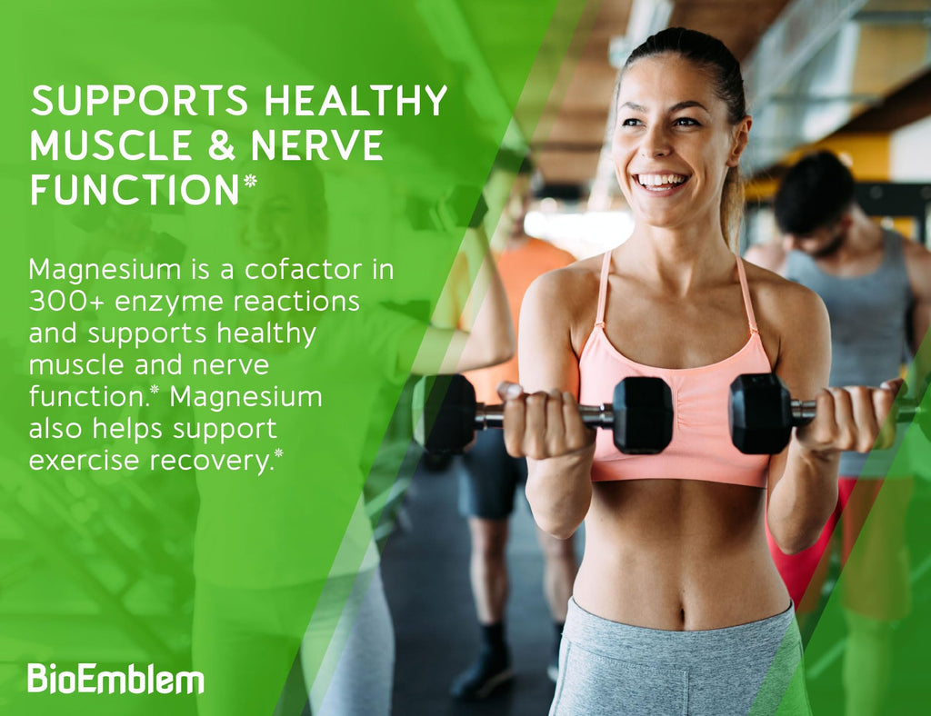 BioEmblem Magnesium Complex Supplement - High Absorption

