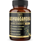 Agobi 5in1 Ashwagandha Capsules with Turmeric & Rhodiola Rosea

