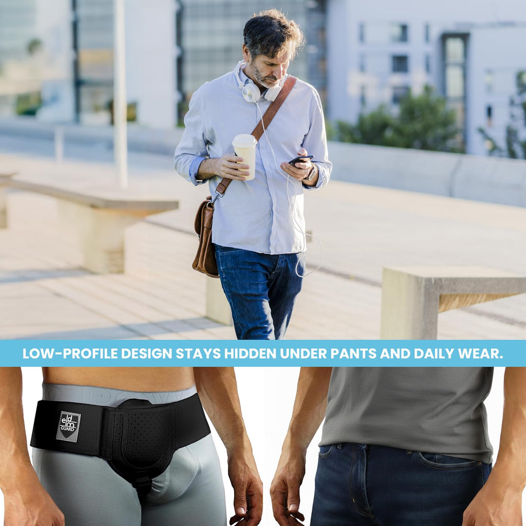 Everyday Medical Inguinal Hernia Belt - Adjustable Groin Truss

