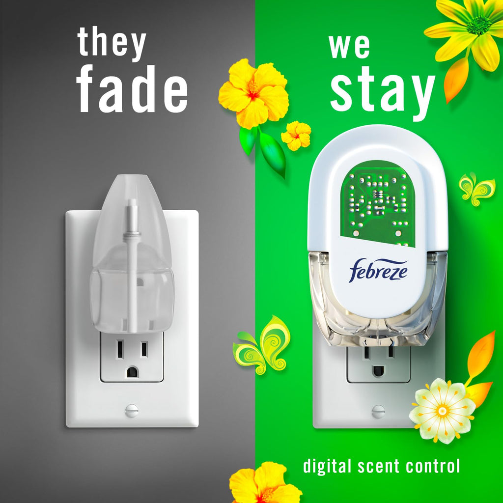 Febreze Fade Defy PLUG Kit Odor-Fighting Air Freshener


