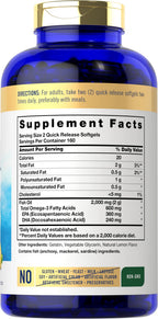 Carlyle Fish Oil Omega-3 Supplements | Premium Quality

