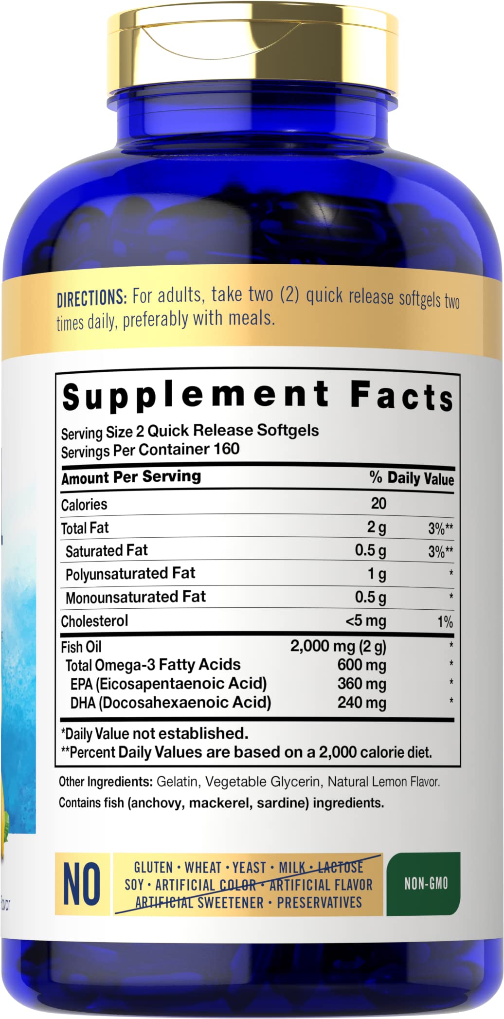 Carlyle Fish Oil Omega-3 Supplements | Premium Quality

