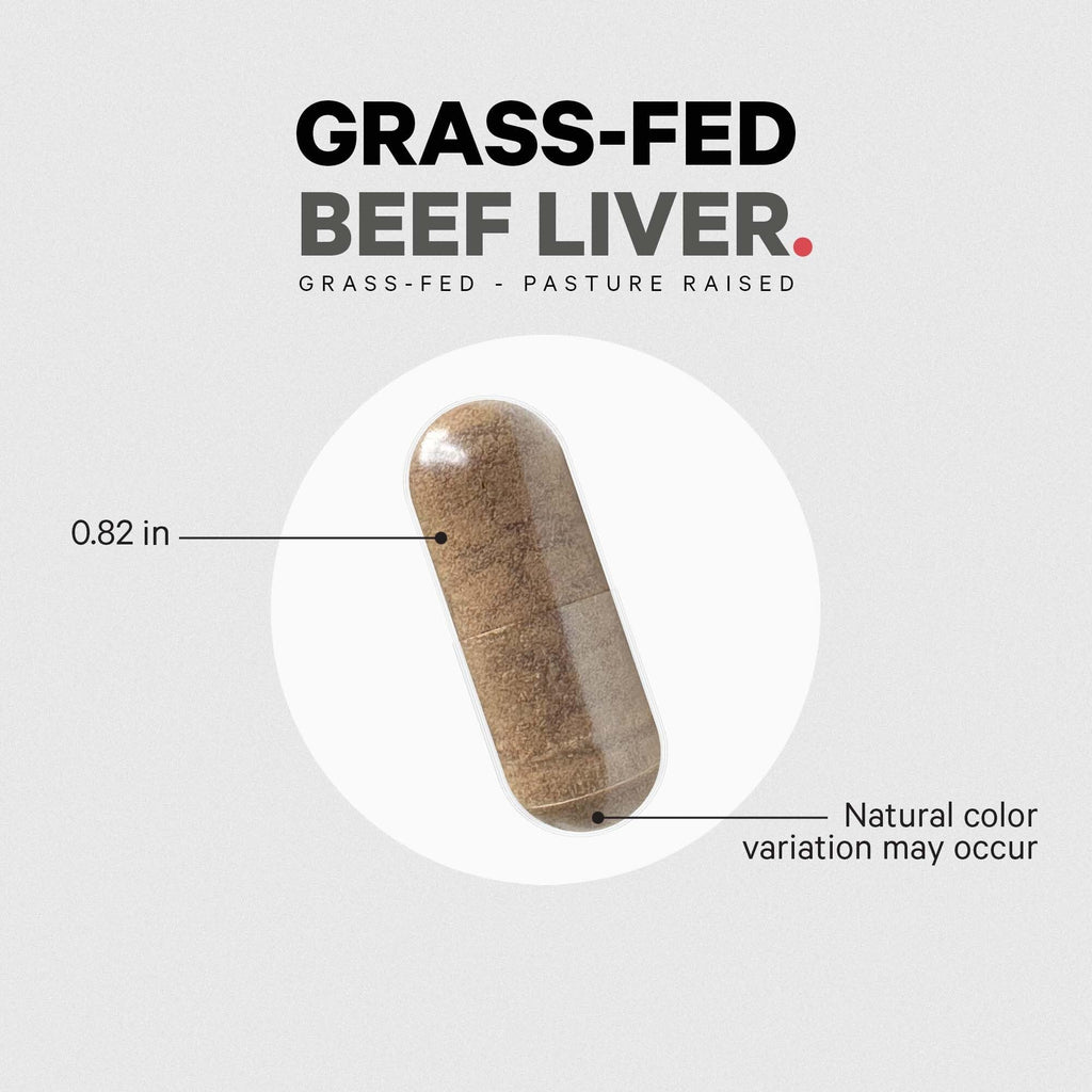 Codeage Grass-Fed Beef Liver Supplement - 180 Capsules

