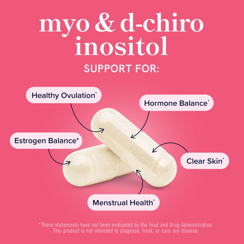 SMNutrition Myo-Inositol & D-Chiro Inositol|Hormone Balance

