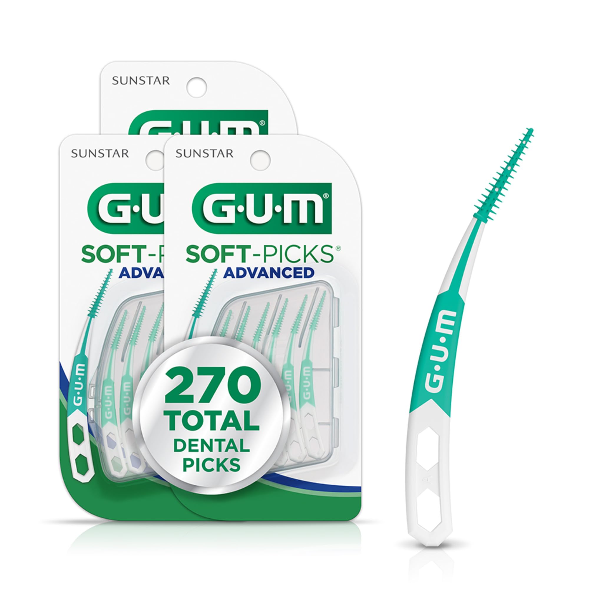 GUM Soft-Picks Advanced Interdental Picks Dentist Recommended

