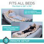 Vive Alternating Pressure Mattress Pad for Care

