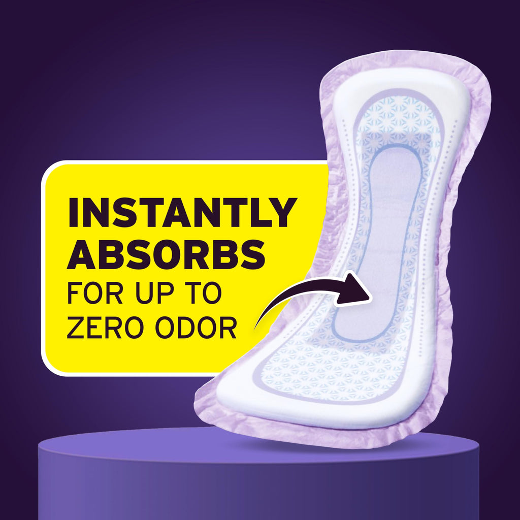 Poise Overnight Incontinence Pads for Bladder Leaks

