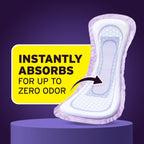 Poise Overnight Incontinence Pads for Bladder Leaks

