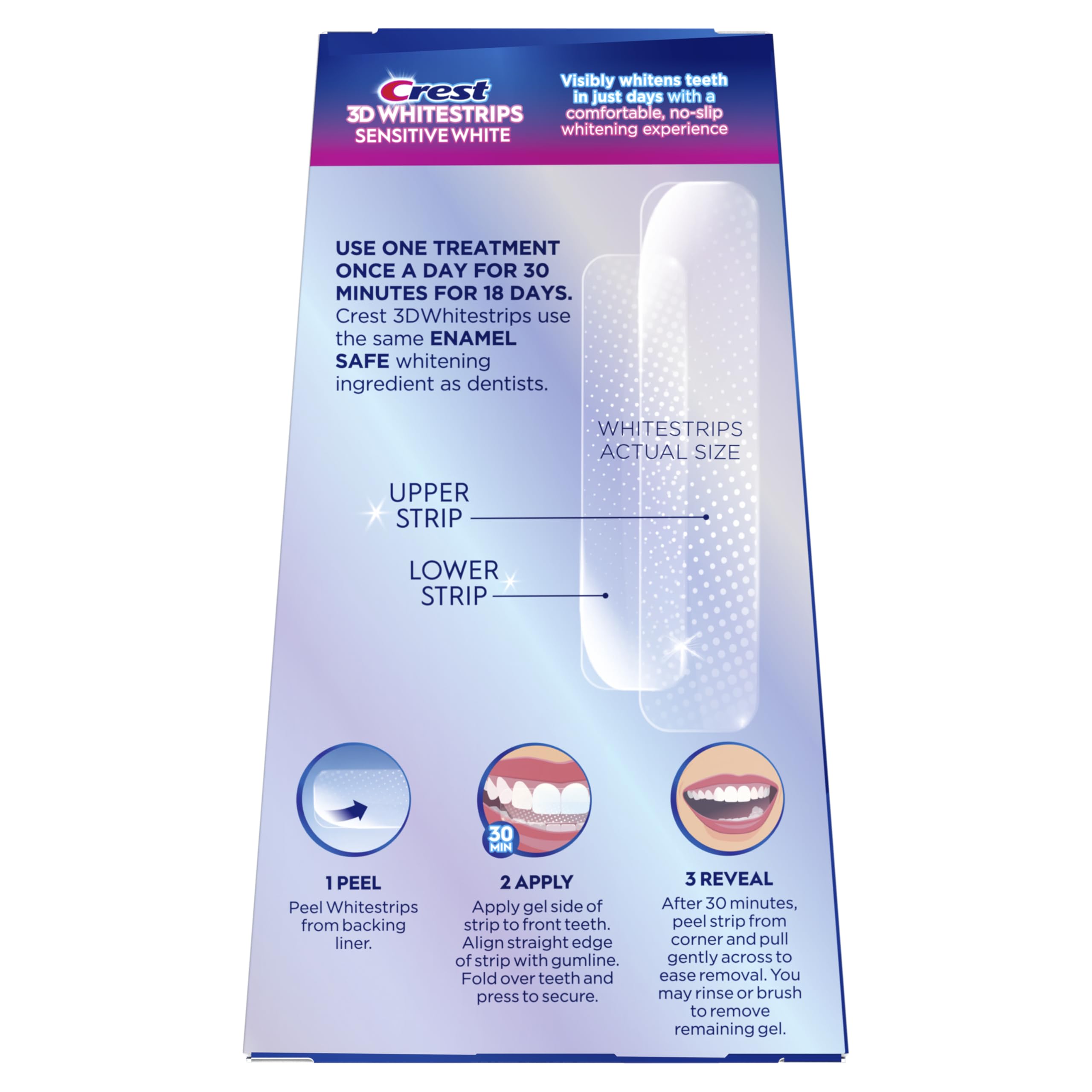 Crest 3D Whitestrips Sensitive Teeth Whitening Kit

